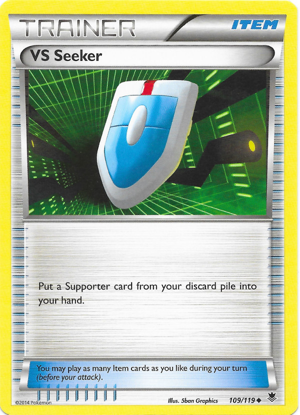 TCG Jump: Featured Card- VS Seeker - Pokémon Crossroads