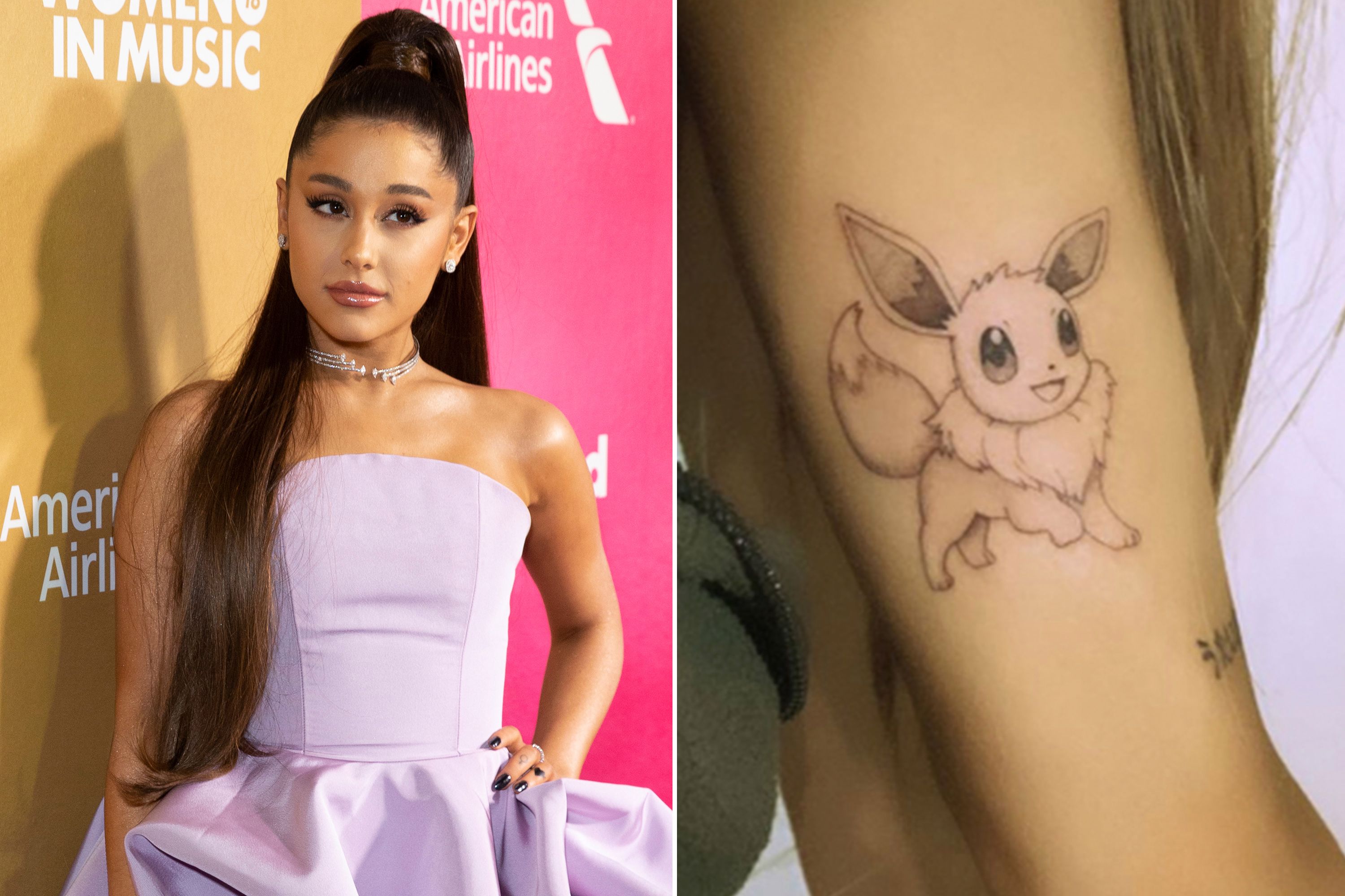 Ariana Grande Gets Pokemon Tattoo Pokémon Crossroads